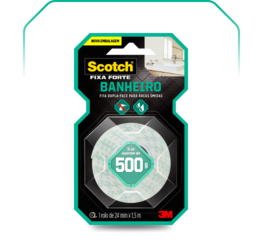 Fita Scotch® Fixa Forte Banheiro