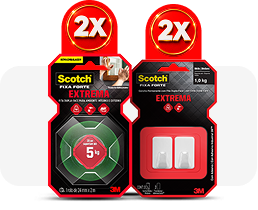 Fita Dupla-Face Extrema Scotch® com selos 2X